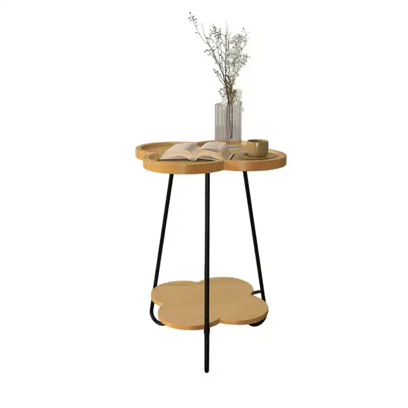 MAYEERTY Round End Table Accent Side Table for Living Room, Bedroom