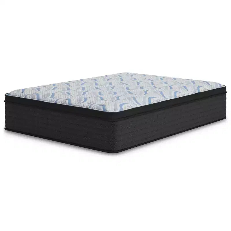 Plush 14" Hybrid Mattress with Memory Foam & Wrapped Coils, Bed in a Box