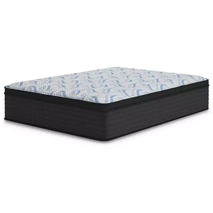 Plush 14" Hybrid Mattress with Memory Foam & Wrapped Coils, Bed in a Box