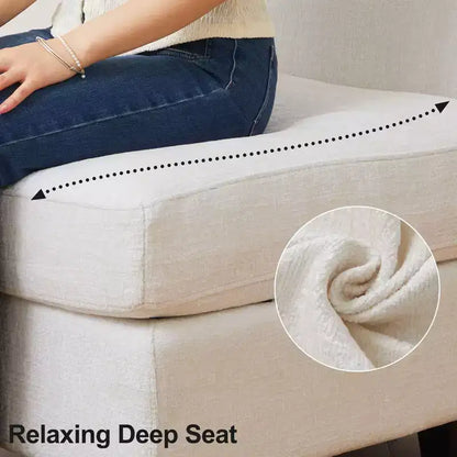 Large U-Shaped Chenille Modular Sectional Sofa with Storage & 7-Seat Chaise