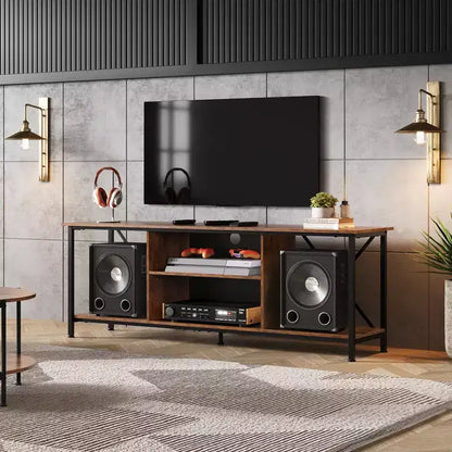 TV Stand for 55 65 Inch TV,Entainment Center with Storage, TV Console for Bedroom and Living Room