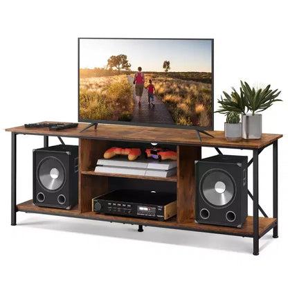 TV Stand for 55 65 Inch TV,Entainment Center with Storage, TV Console for Bedroom and Living Room