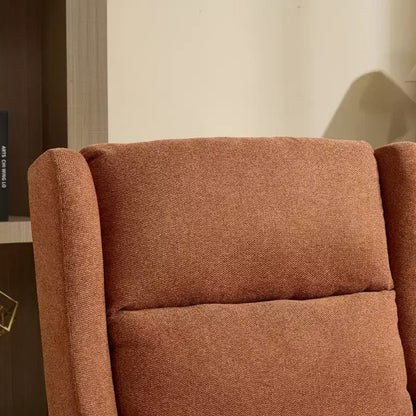 Modern High Back Accent Chair with Upholstered Seat for Living Room & Bedroom