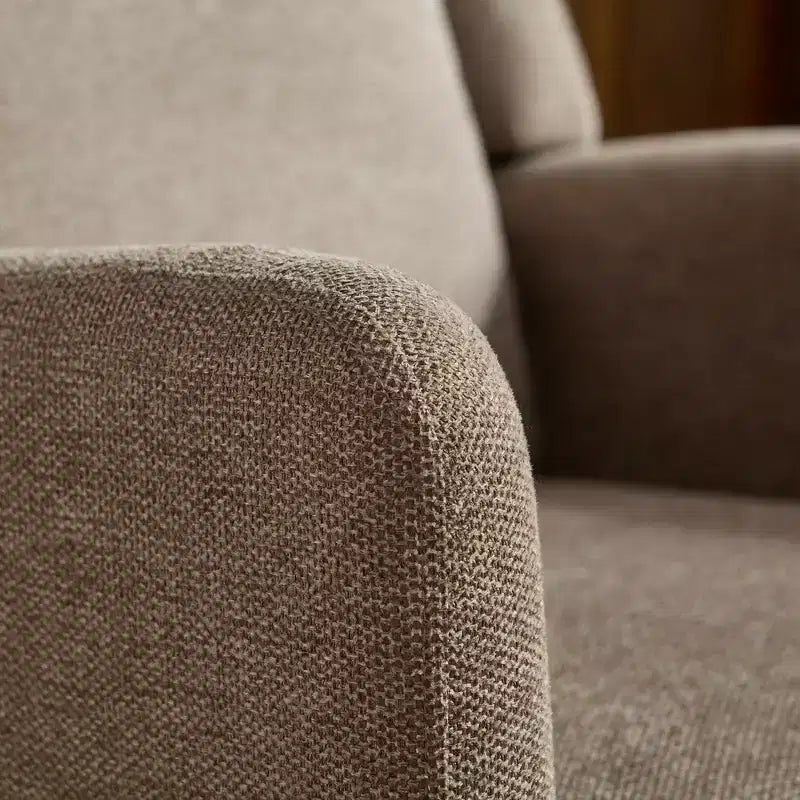Modern High Back Accent Chair with Upholstered Seat for Living Room & Bedroom