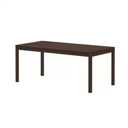 72" Rectangular Wooden Dining Table for 6 People, Kitchen & Dining Room
