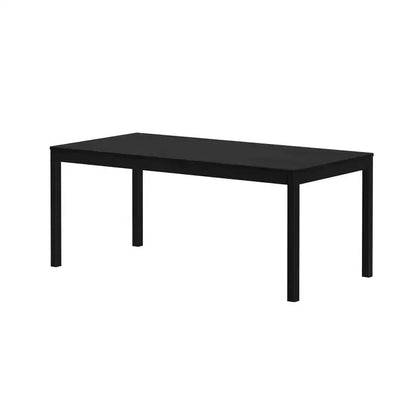 72" Rectangular Wooden Dining Table for 6 People, Kitchen & Dining Room