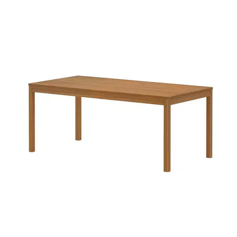 72" Rectangular Wooden Dining Table for 6 People, Kitchen & Dining Room