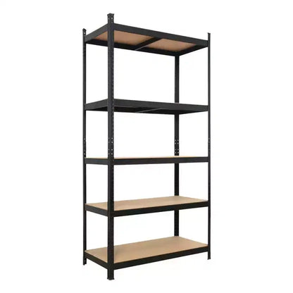 Heavy Duty Steel Storage Rack, Multi-Tier Shelving Unit for Garage & Warehouse
