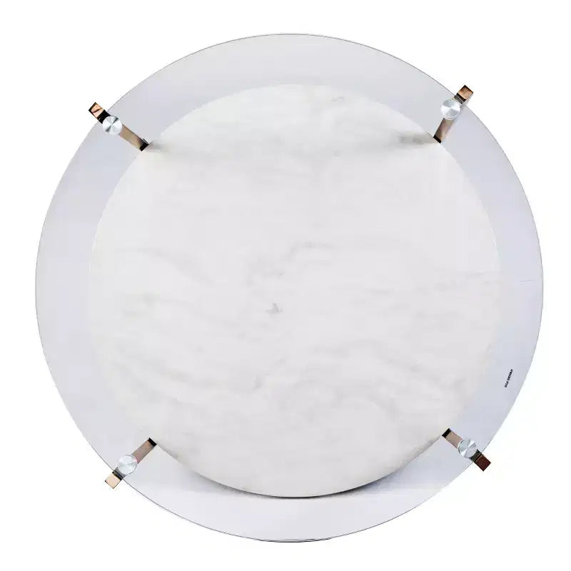 Glam Style Gold Cocktail Coffee Table, Luxe Living Room Accent
