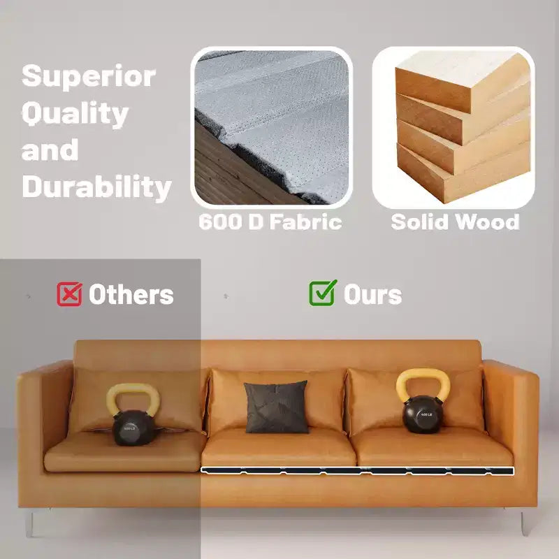 Heavy Duty Wood Couch Cushion Support Board for Sagging Sofas, Holds 400 lbs