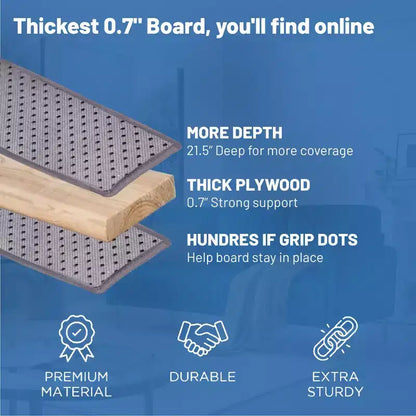Heavy Duty Wood Couch Cushion Support Board for Sagging Sofas, Holds 400 lbs