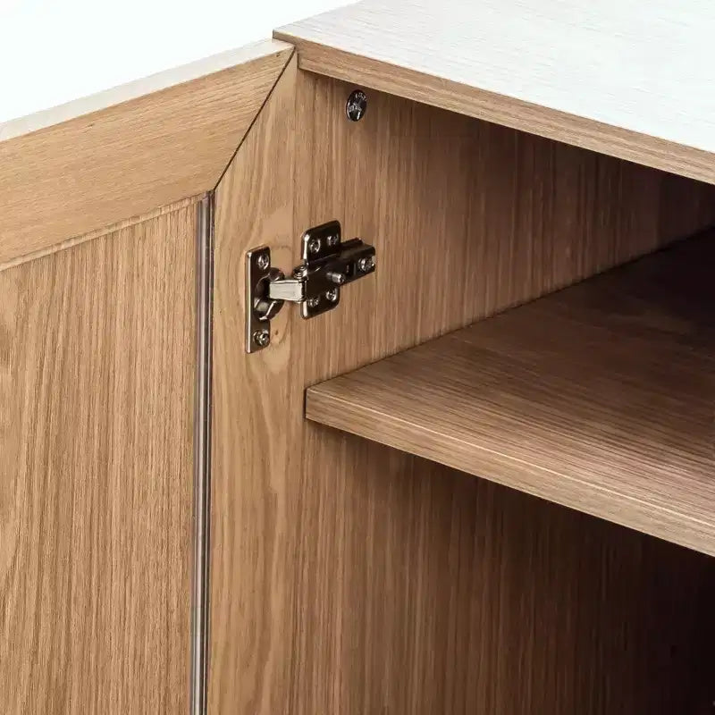 Glass Door Storage Cabinet: Simple And Stylish Design, Large-capacity Storage, Practical And Beautiful, A Powerful Tool For Home Tidiness