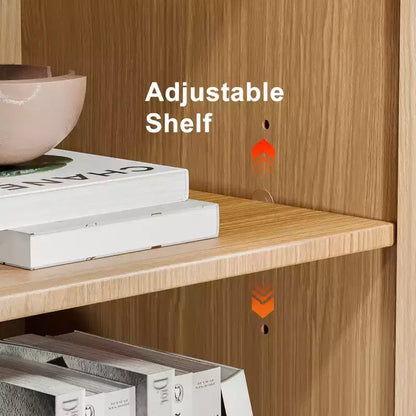 Glass Door Storage Cabinet: Simple And Stylish Design, Large-capacity Storage, Practical And Beautiful, A Powerful Tool For Home Tidiness